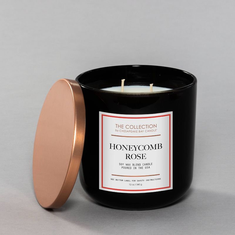 12oz Honeycomb Rose Candle - The Collection by Chesapeake Bay