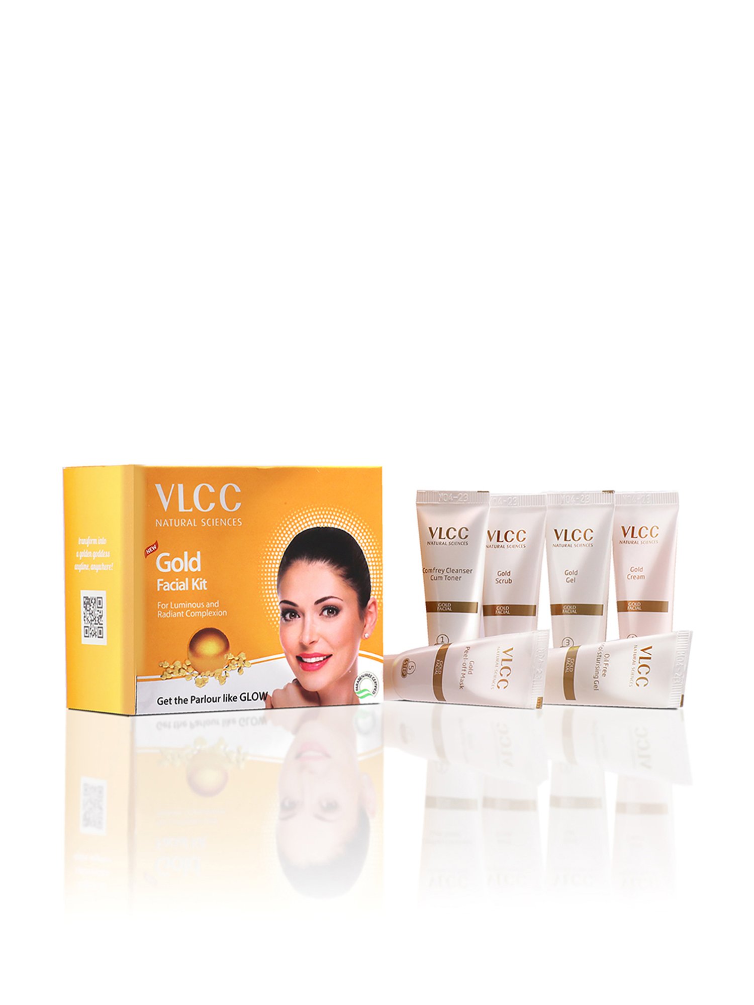 VLCC Manicure Pedicure Kit and Gold Facial Kit Combo
