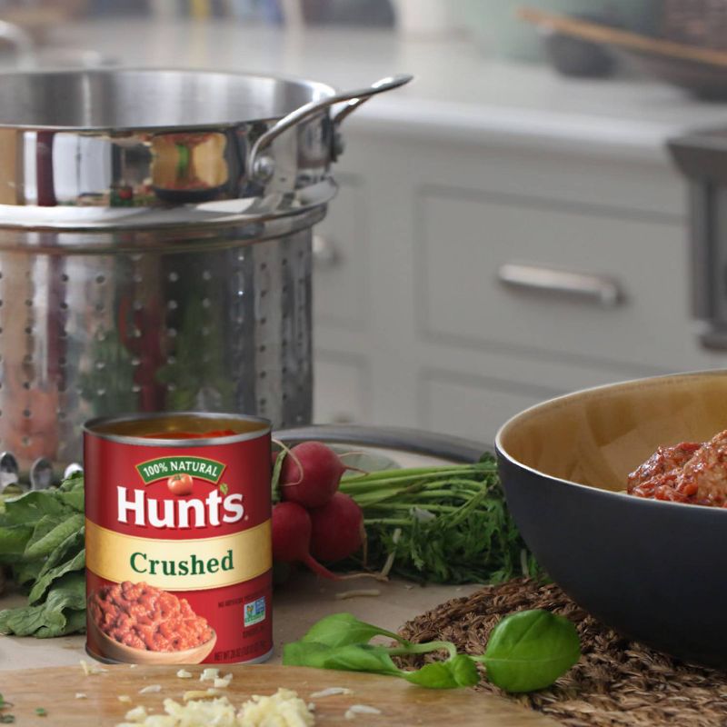 Hunt's 100% Natural Crushed Tomatoes - 28oz