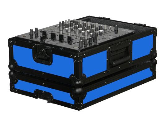 odyssey blue designer dj series 12 dj mixer case  fr12mixbkblue