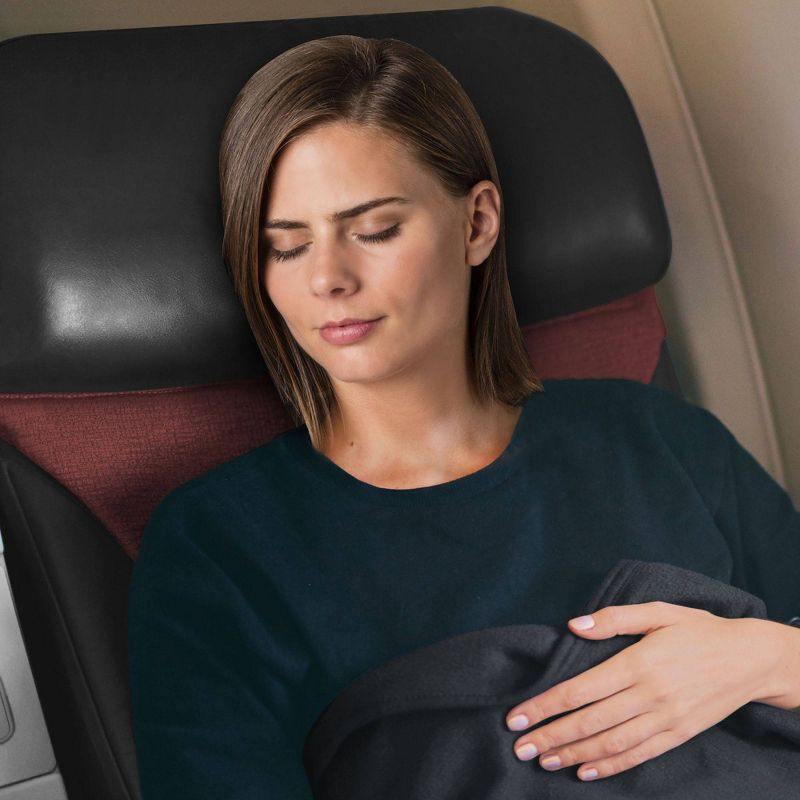 Brookstone Basic Travel Blanket - Black