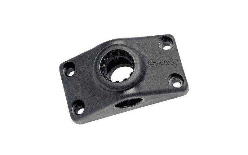 Scotty Side/Deck Mounting Bracket Black