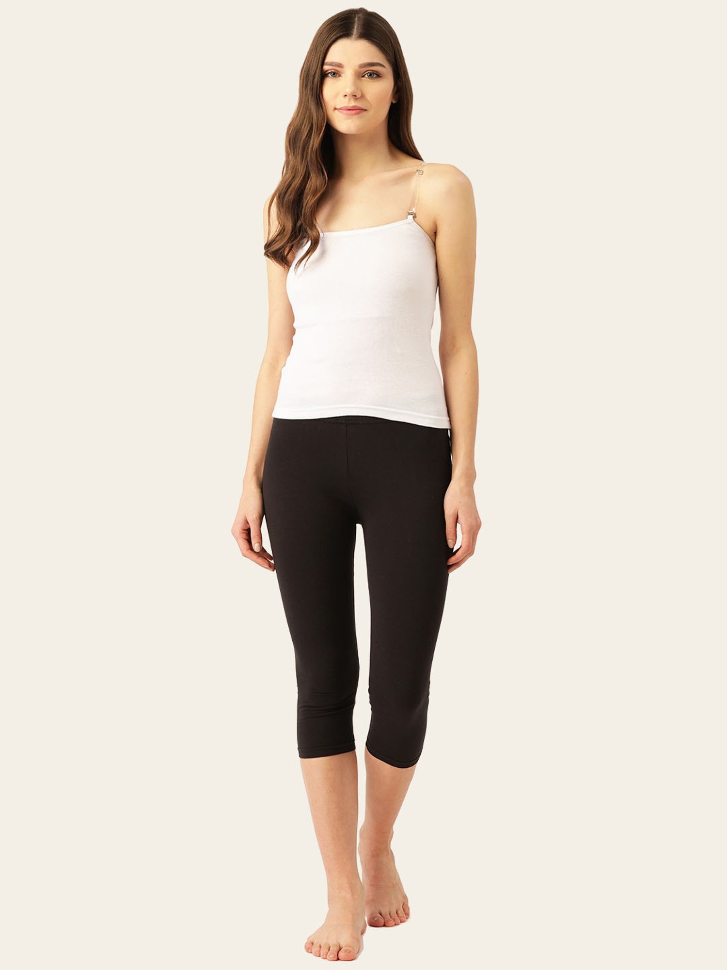 Lady Lyka Multicolor Cotton Camisole (Pack of 2)