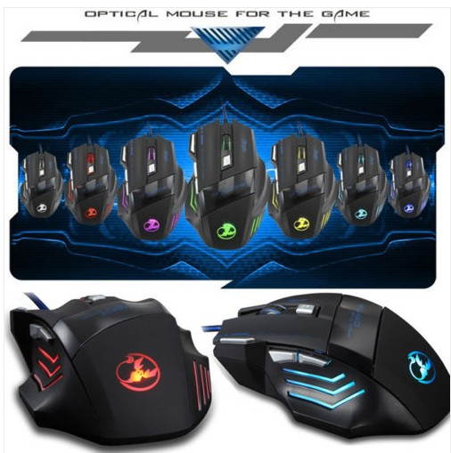 2014 3200DPI 8D MASTER T80 Optical Usb Gaming Mouse for PC Laptop RAZER WOW CS CF FPS