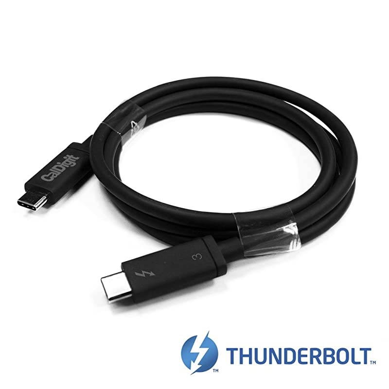 Intel Certified]  Thunderbolt 4 / USB 4 Cable - 40Gbps 100W Charging, Compatible with Thunderbolt 3 & USB-C, 2016+ MacBook Pro, 2020 M1 (0.8 Meter 2.62 Feet, Thunderbolt 4 / USB 4 Cable)