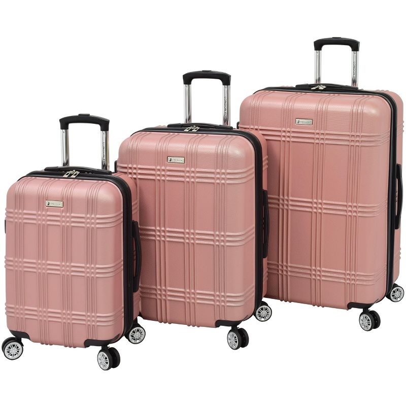 London Fog Kingsbury 3 Piece Set (20"/24"/28") 4-Wheel Luggage Sets