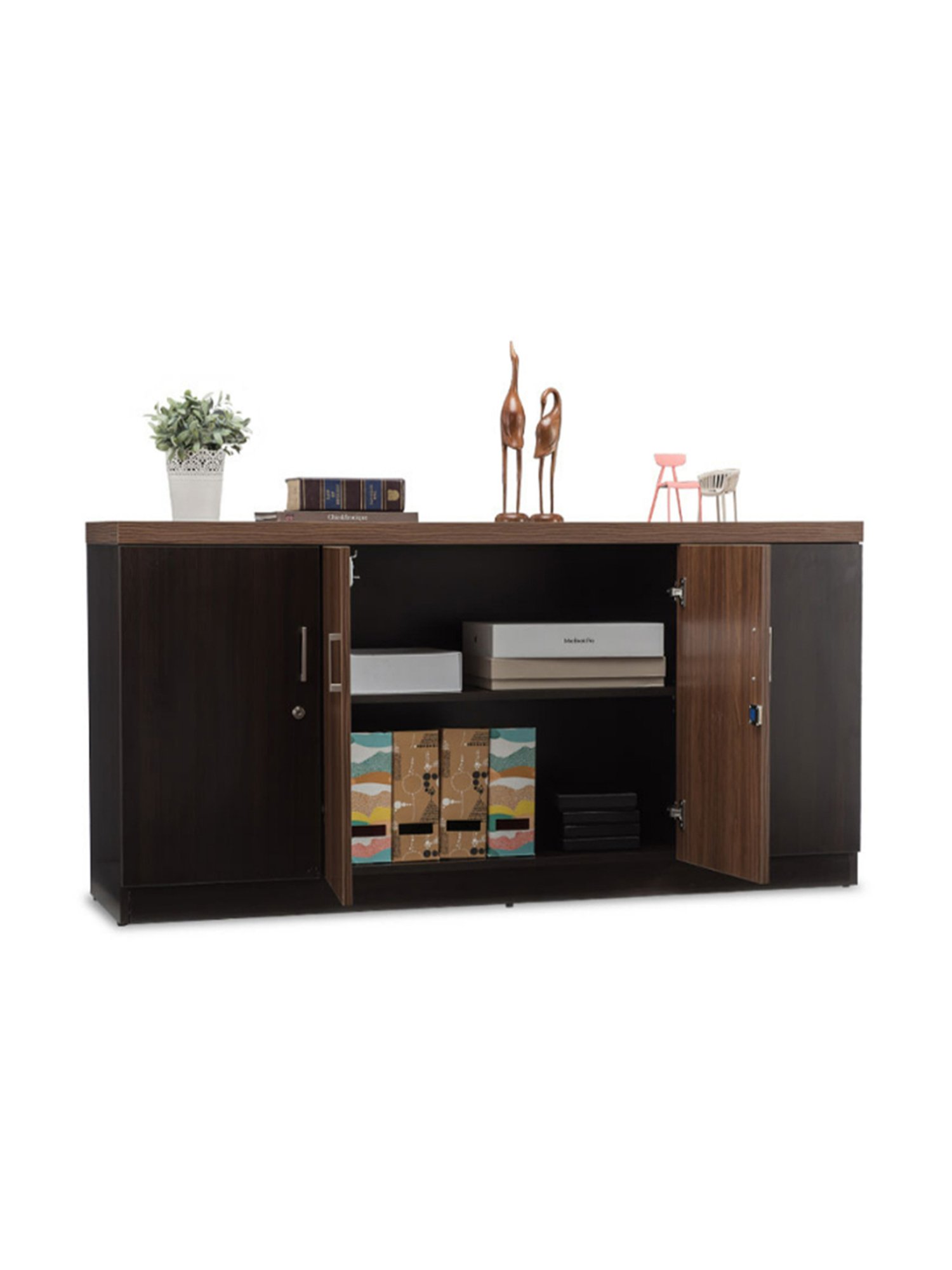 Durian Bliss Black Premium Leatherette Executive Chair