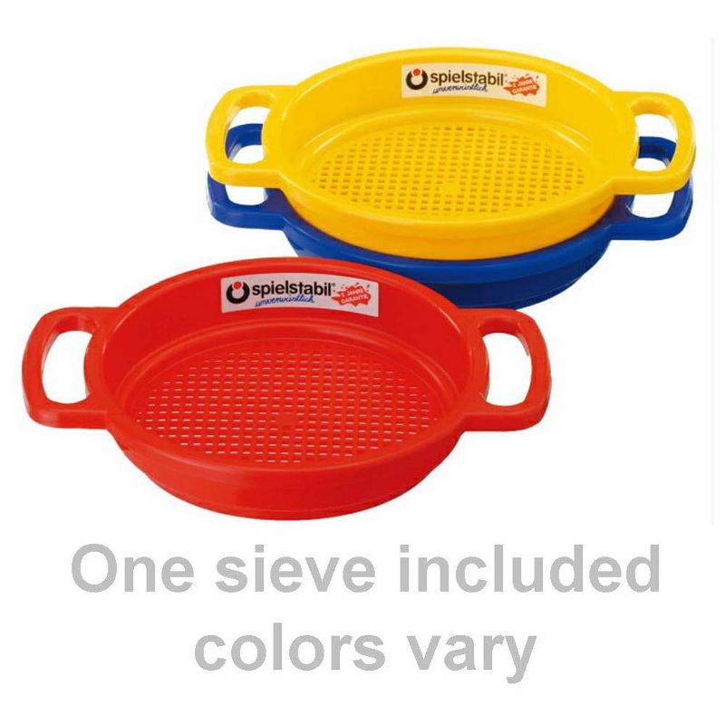 Spielstabil Large Sand Sieve (One Sifter Included - Colors Vary)