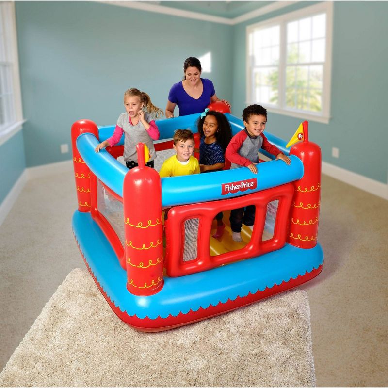 Costway Inflatable Water Slide Crab Dual Slide Bounce House Splash Pool W/ 950W Blower