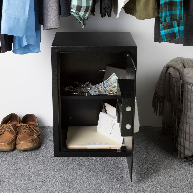 Stalwart Electronic Extra Large Safe - Black