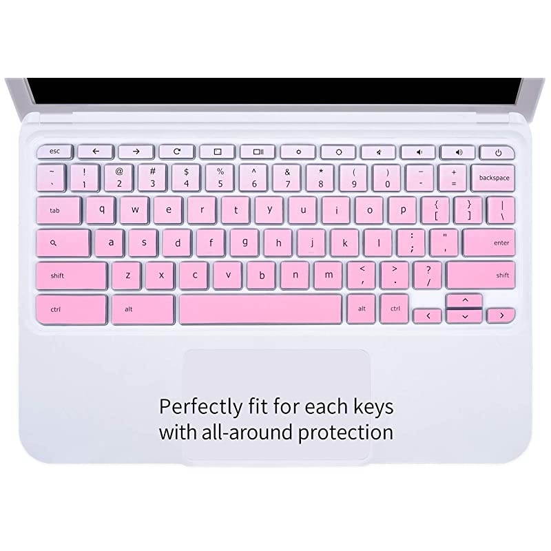 Cover for 2020-2017 Acer Chromebook R11 / Chromebook 11 CB3-131 CB3-132 CB5-132T/Chromebook Spin 13 CP713 CB5-312T/Chromebook 14 CB514/Chromebook 15 CB3-531 CB5-571,Gradual Pink