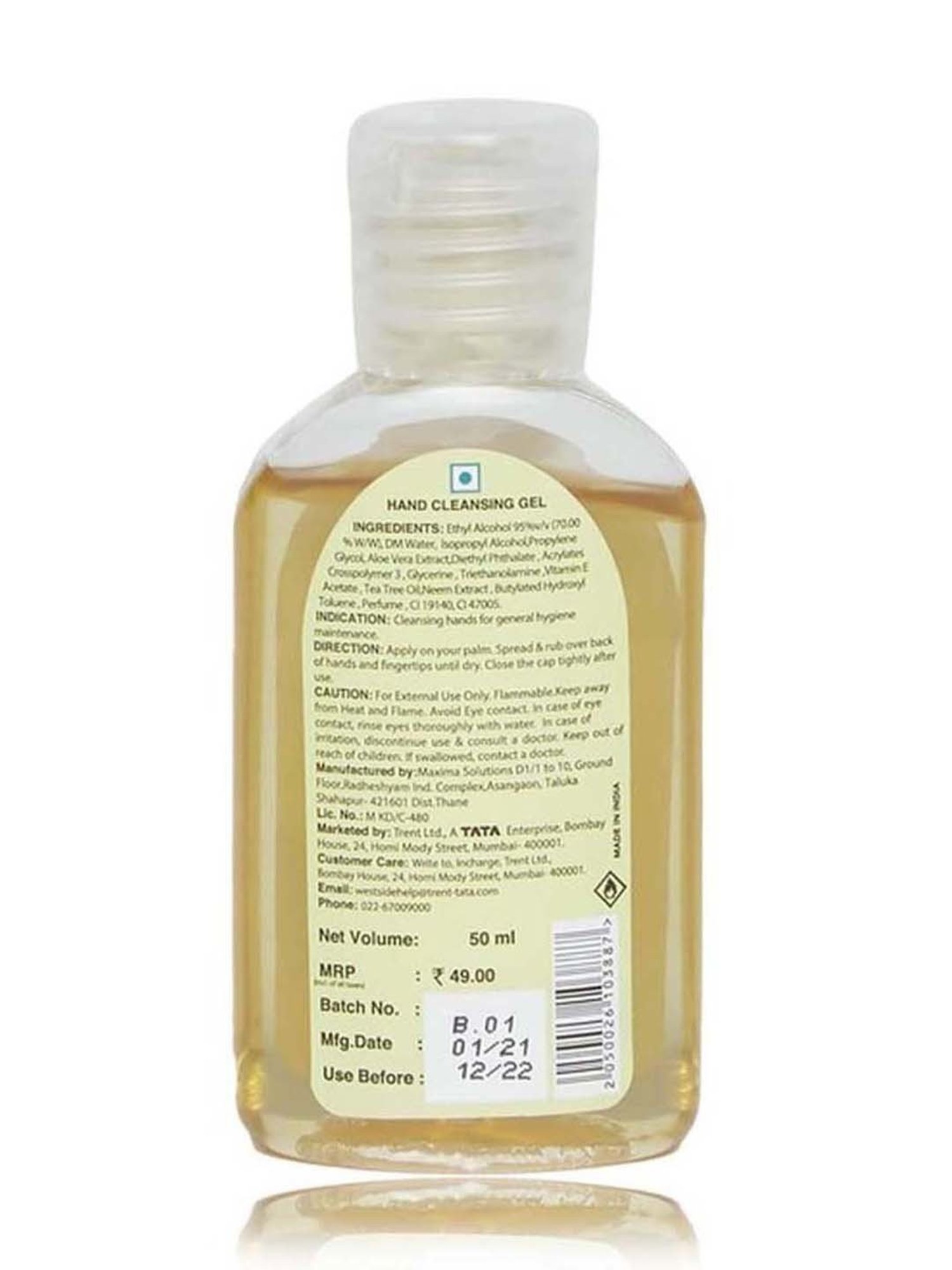 Studiowest Sun Rise Hand Cleansing Gel - 50 ml