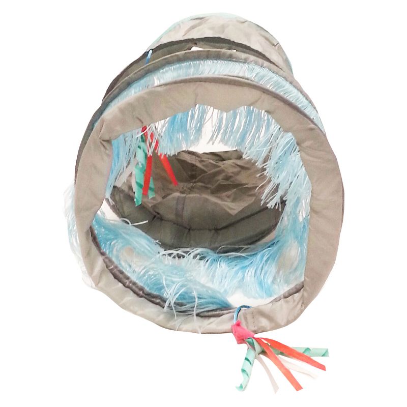 SmartyKat Fringe Frenzy Tunnel Cat Toy