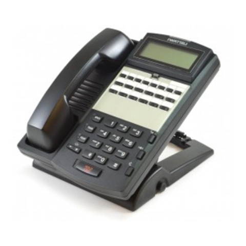 IWATSU ADIX IX-12KTD-3 12-BUTTON DIGITAL DISPLAY PHONE (BLACK)