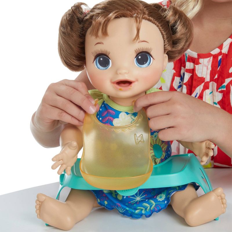 Baby Alive Happy Hungry Baby Doll - Green Dress