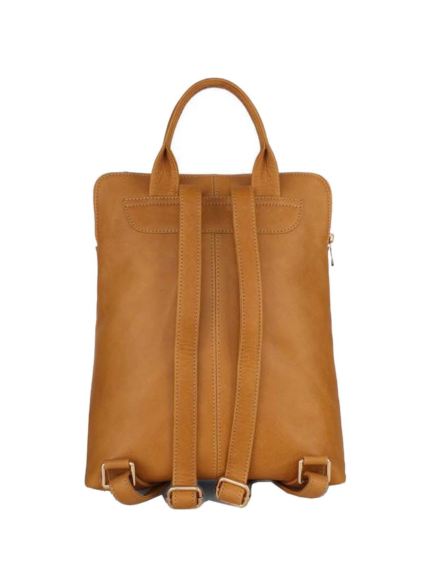 Tohl Fenwick Black Leather Medium Backpack