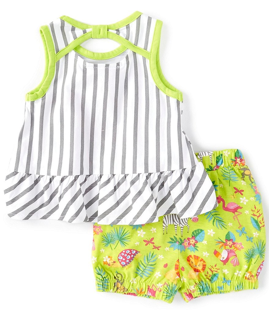 Champion Baby Girls 12-24 Months Short-Sleeve Classic Script Tee & Leggings Set