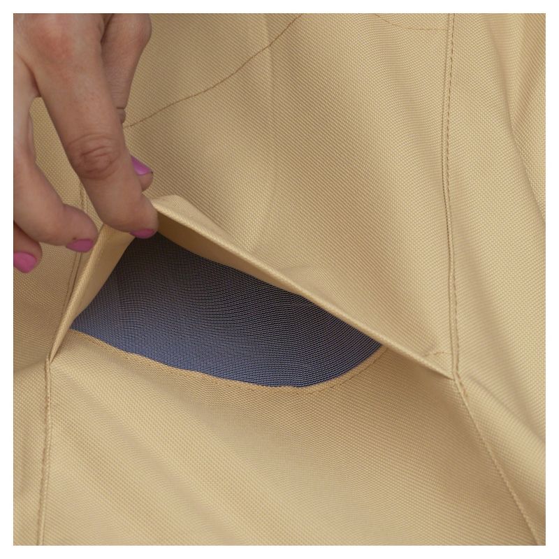 Burbank 4 Pc Outdoor Set Cover - Gray - Safavieh