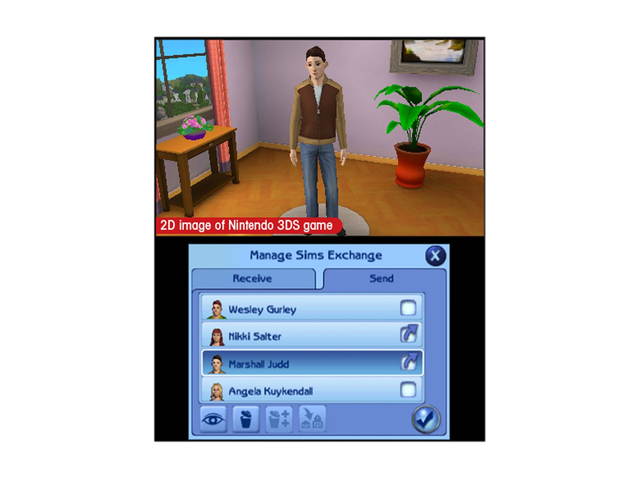 Sims 3 Nintendo 3DS Game