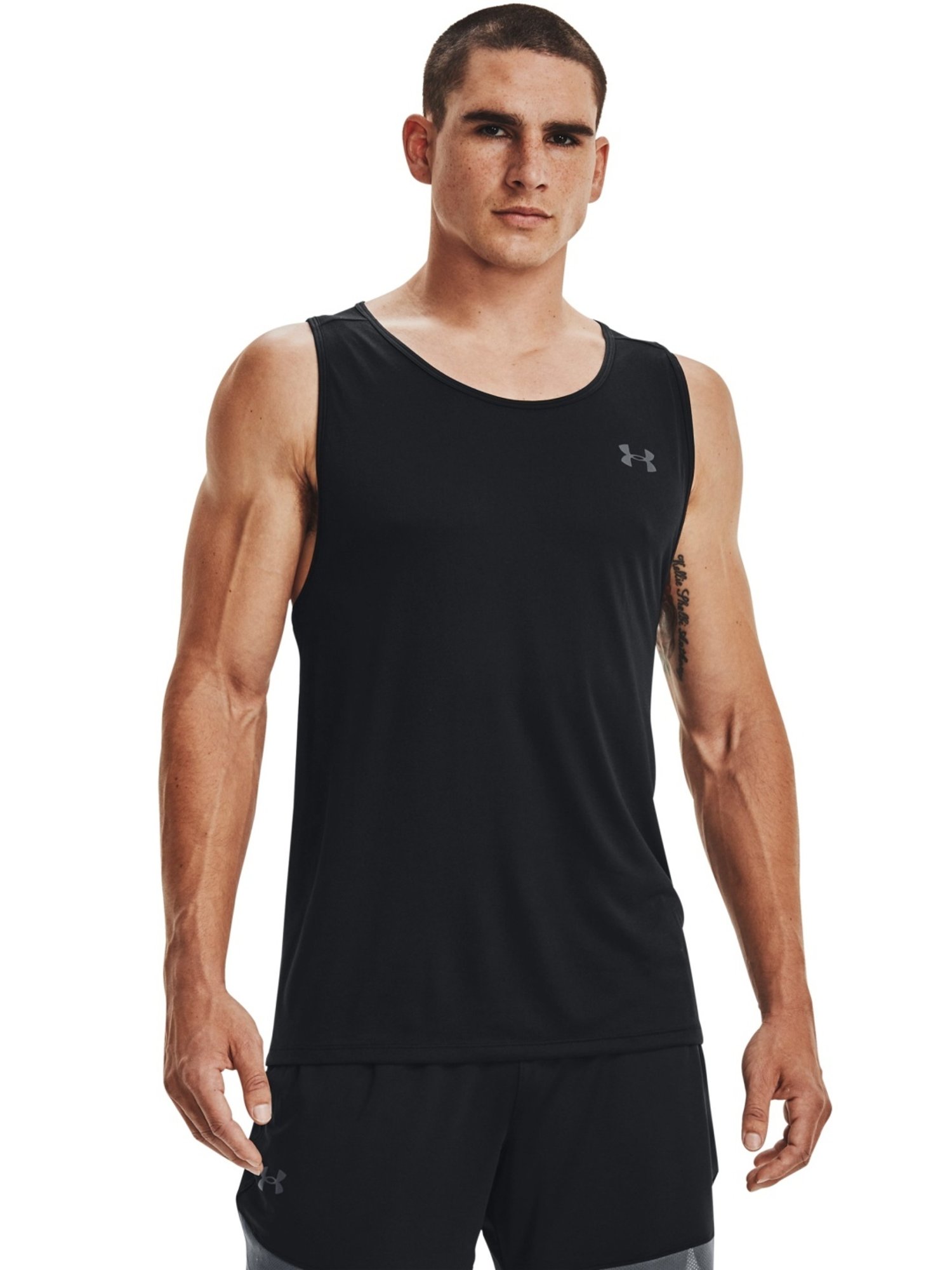 Under Armour Black Slim Fit Tank Tee