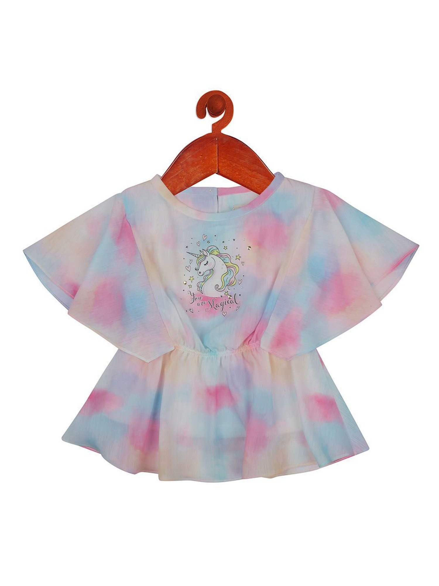 Tiny Girl Multicolor Printed Top