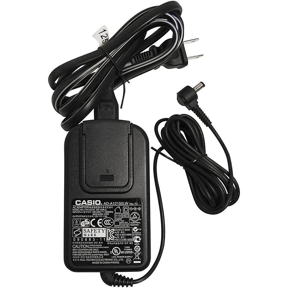 Casio ADA12150P 12V AC Adapter for PX, AP, CDP, CTK, WK and XW Series Keyboards