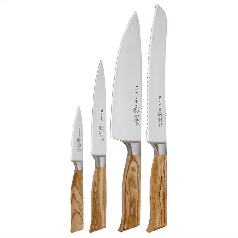 BergHOFF Rosewood 7 Pc Stainless Steel Cutlery Set with Block
