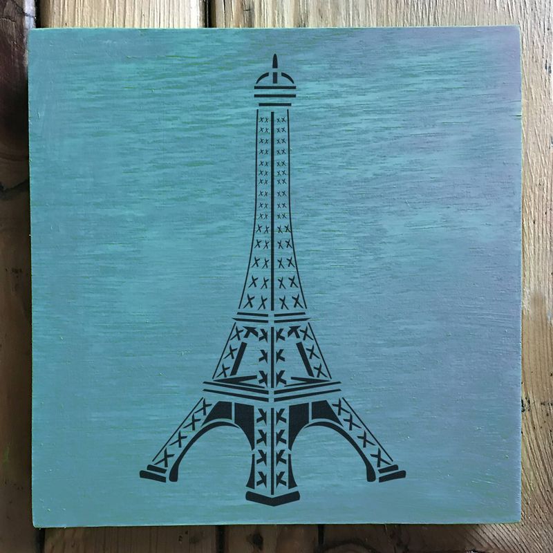 Stencil1 Paris Multipack 4ct - Stencil 8.5" x 11"