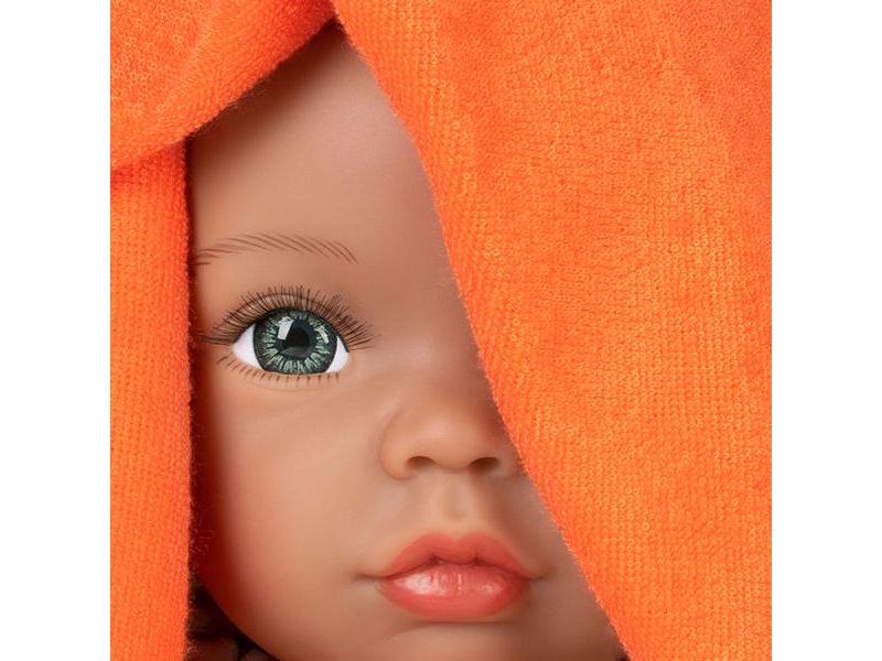 Paradise Galleries Reborn Baby Boy Doll, Creamsicle cutie, 16 inches, Weighted Body, 7-Piece Doll Set