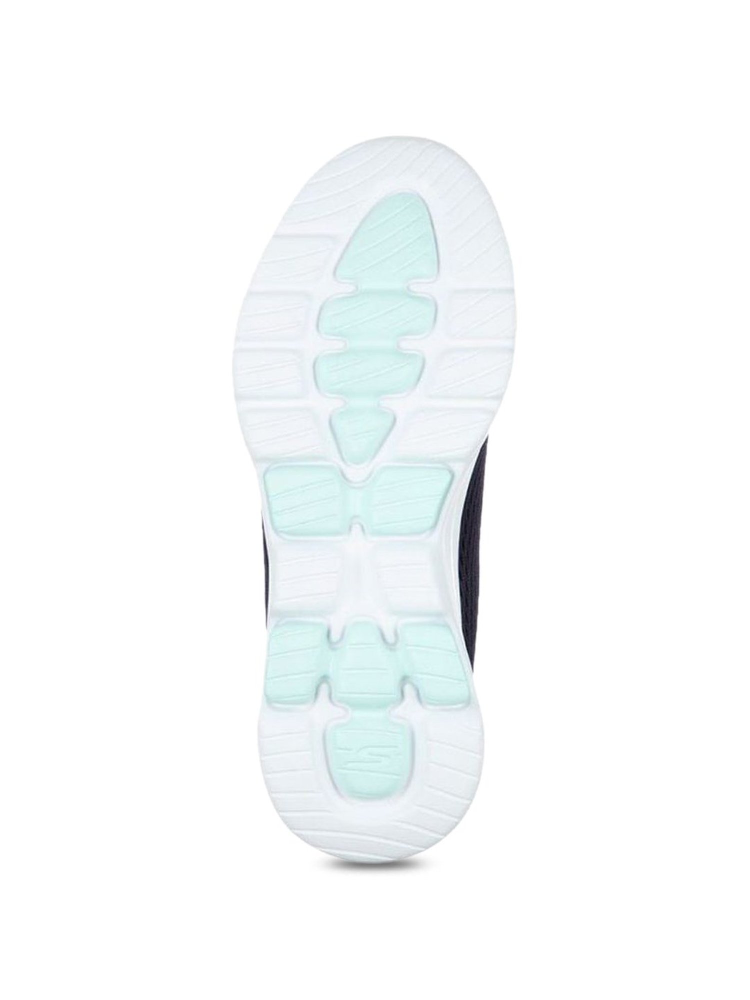 Skechers Women's GO WALK 5 - EXQUISITE Navy Aqua Walking Shoes