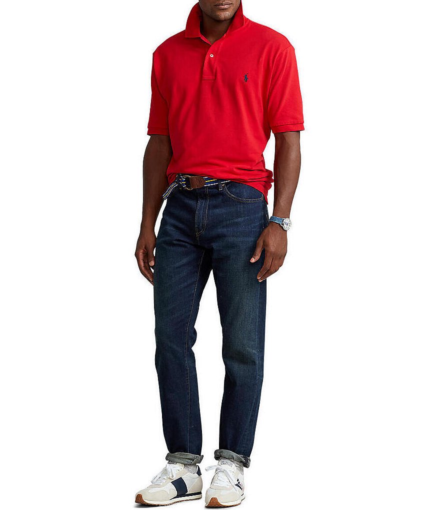 Cutter & Buck Big & Tall Prospect Textured Performance Stretch Short-Sleeve Polo Shirt