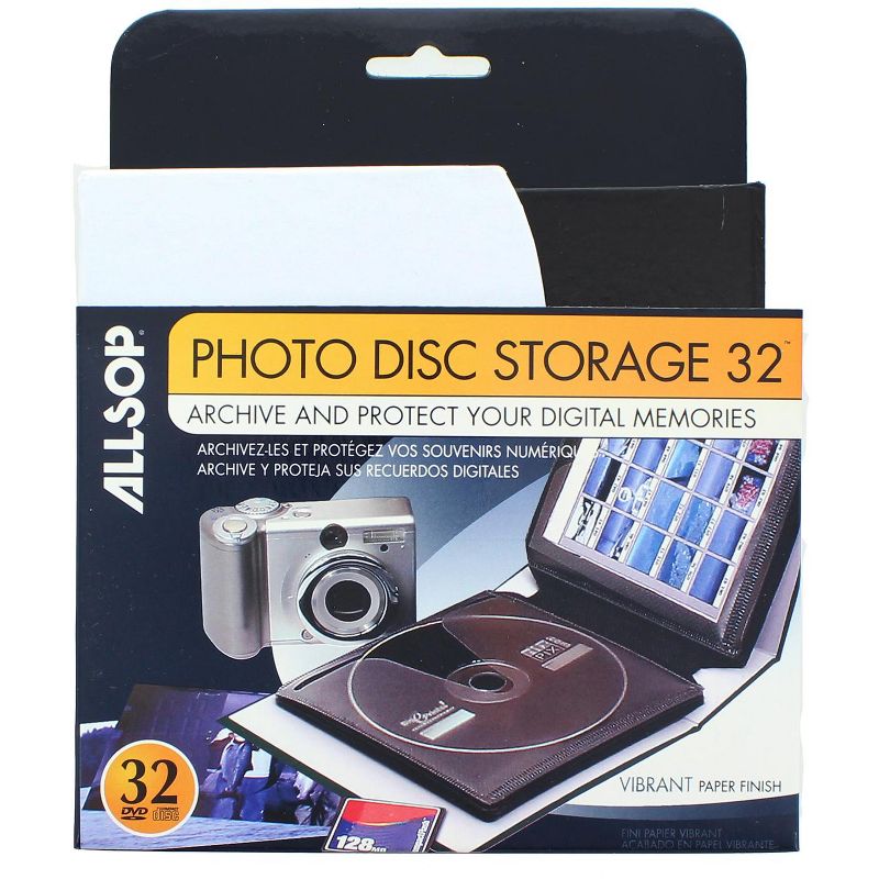 Allsop Inc. Allsop Photo Disc Storage Album | Holds Up To 32 Discs