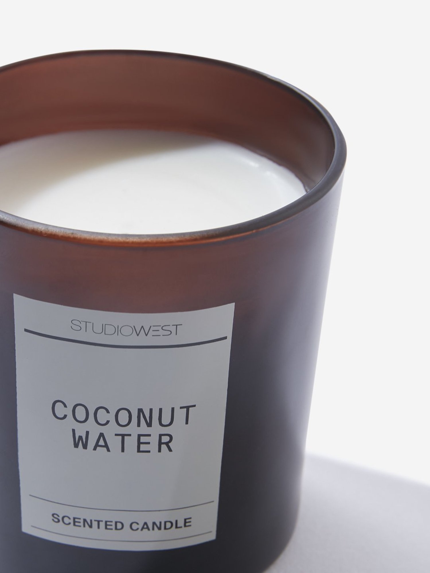 Studiowest by Westside White Coconut Water Scented Candle