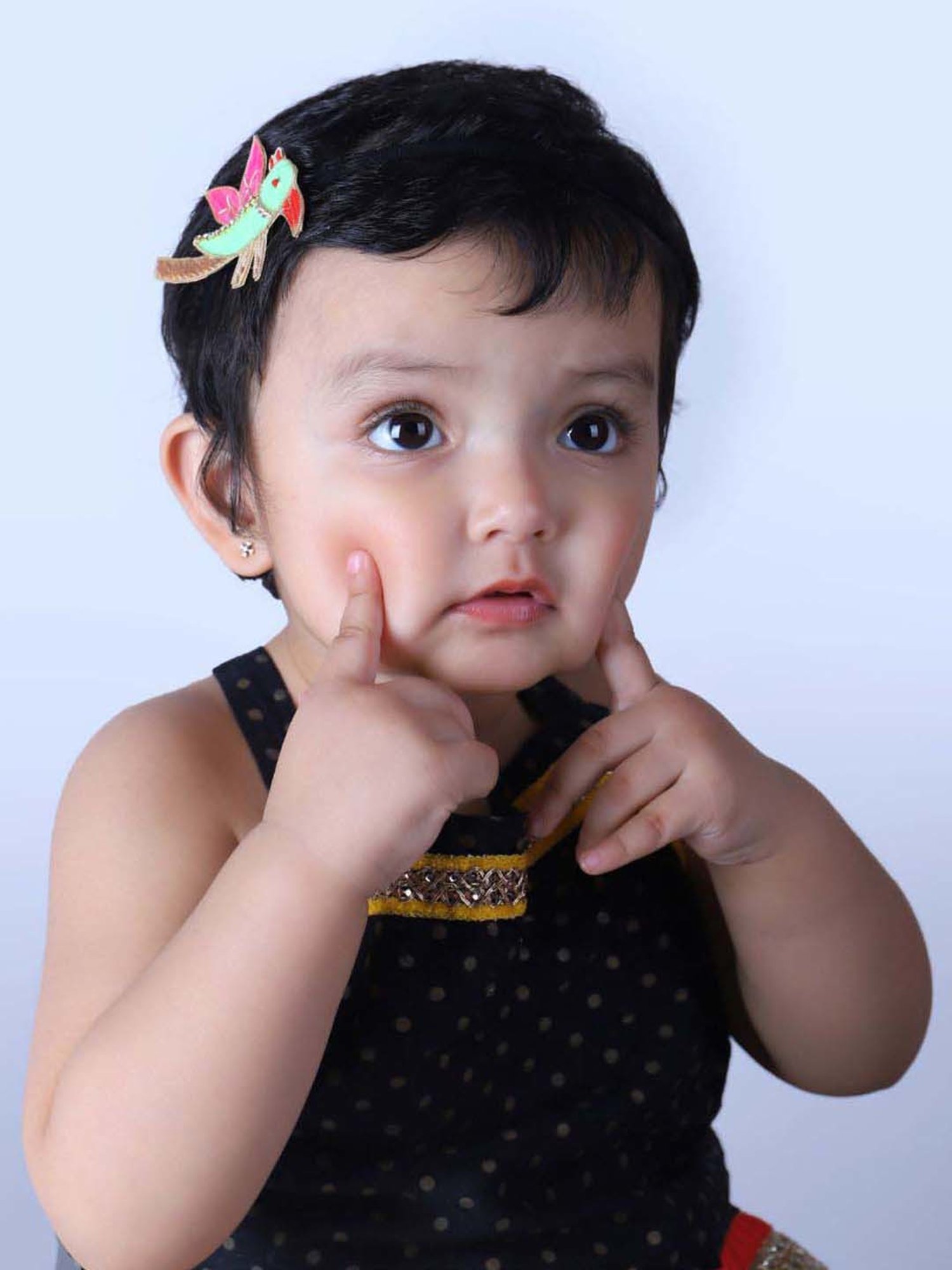 Choko Multicolour Embellished Hair Band for Kids