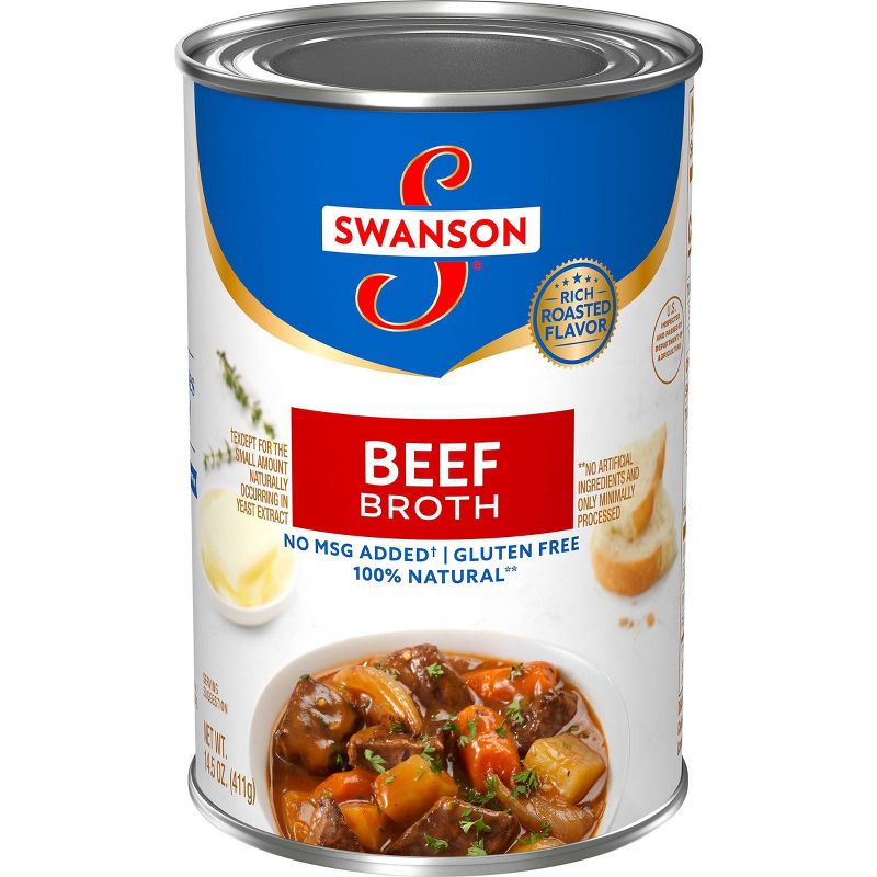 Swanson 100% Natural Beef Broth 14.5oz