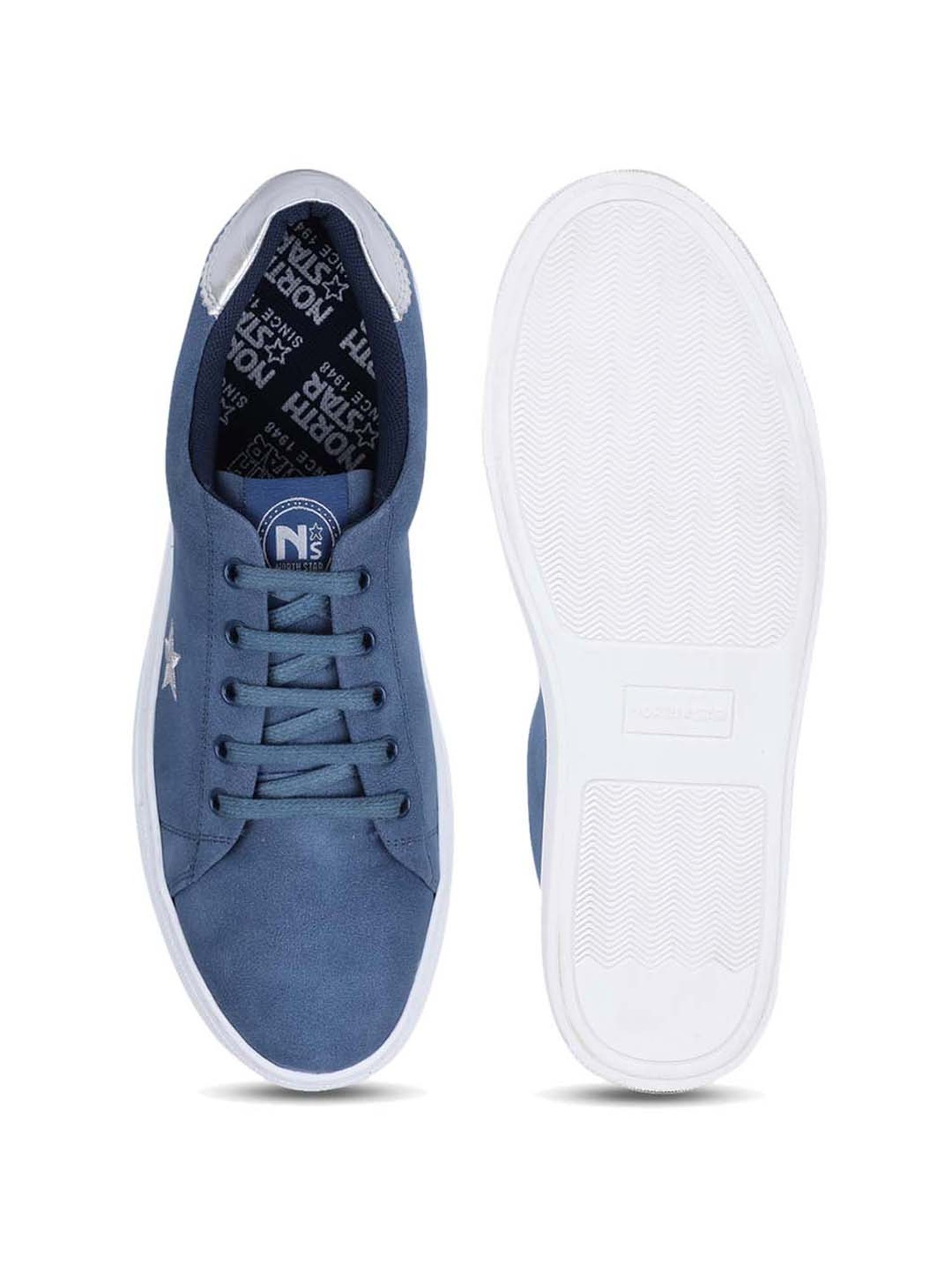 North Star by Bata Women's Blue Sneakers