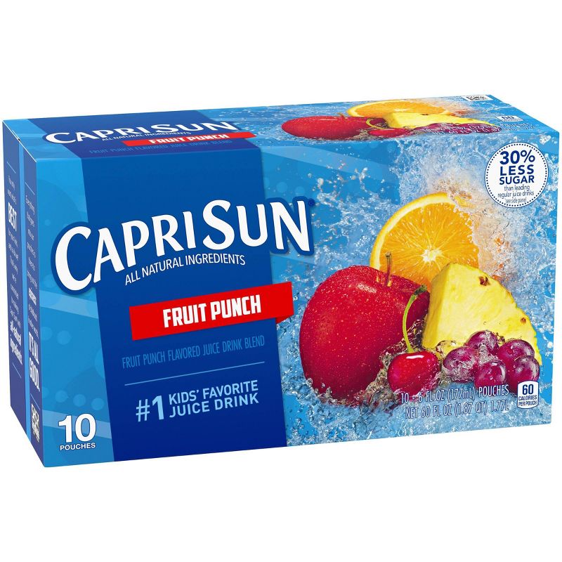 Capri Sun Fruit Punch - 60fl oz/10pk