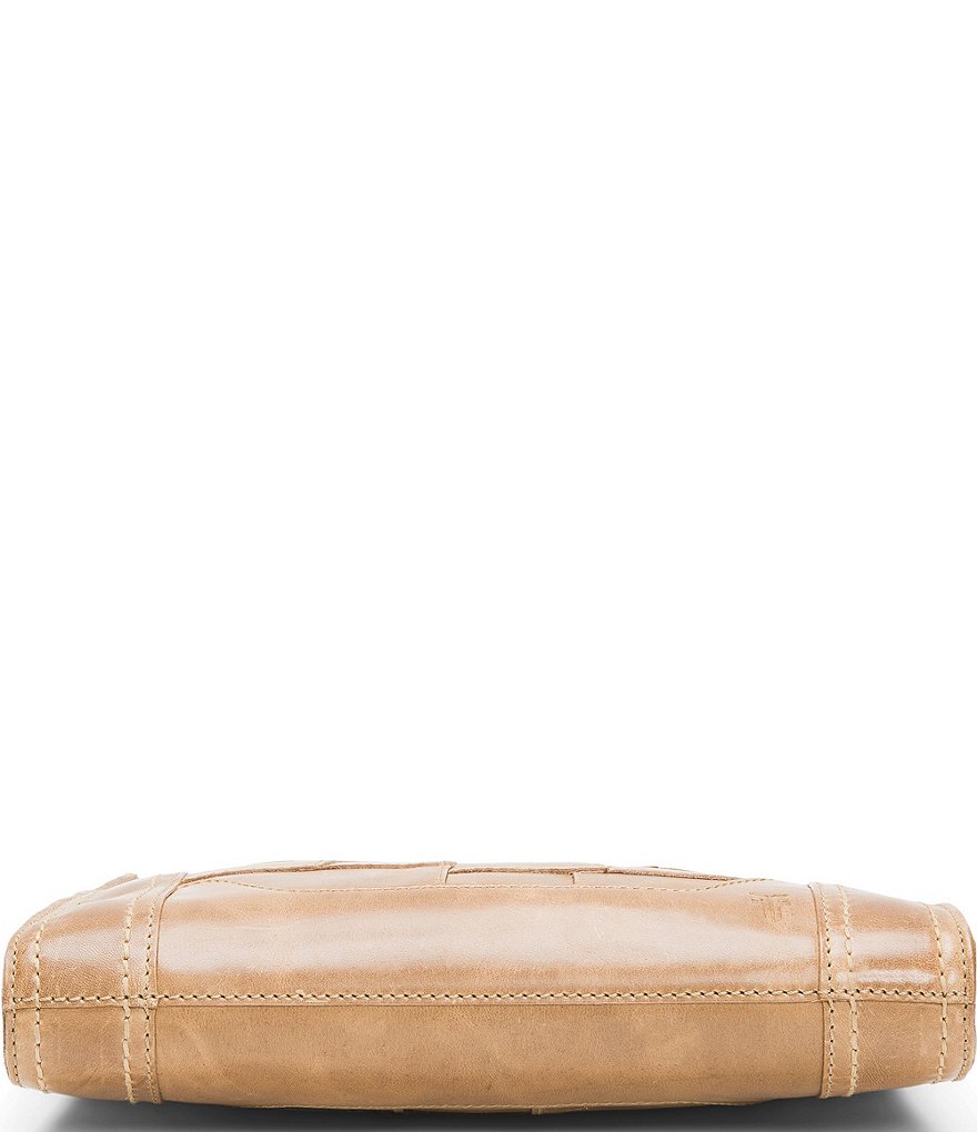 Frye Melissa Patchwork Leather Top Zip Crossbody Bag