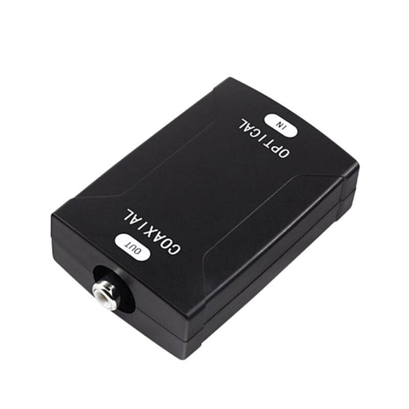 Digital Optical To Coaxial Audio Converter Optical Input To Coaxial Digital Audio Output With DVD For PS4 Xbox To Amplifier hot (1 pcs)
