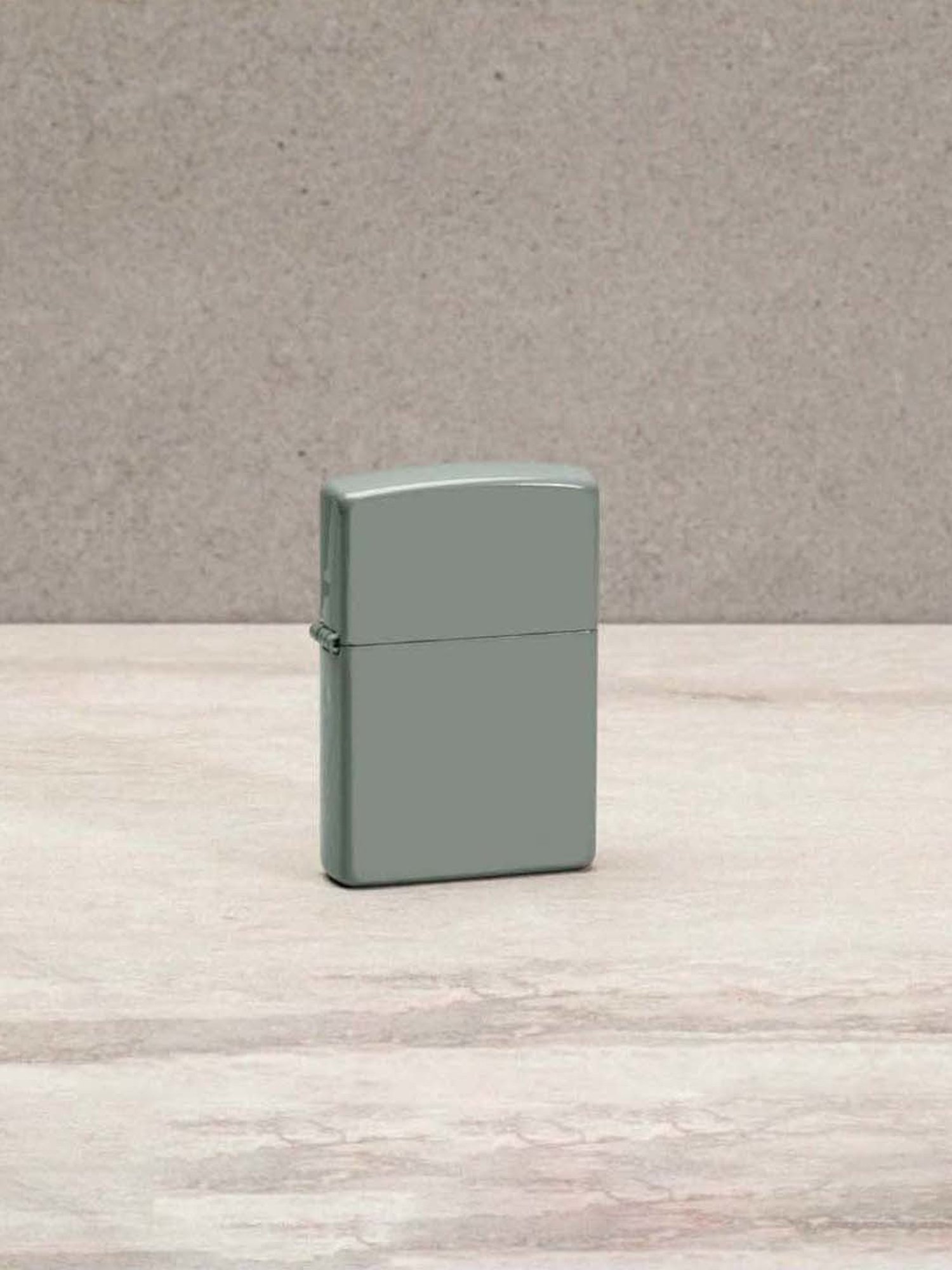 Zippo Grey Brass Classic Sage Windproof Pocket Lighter