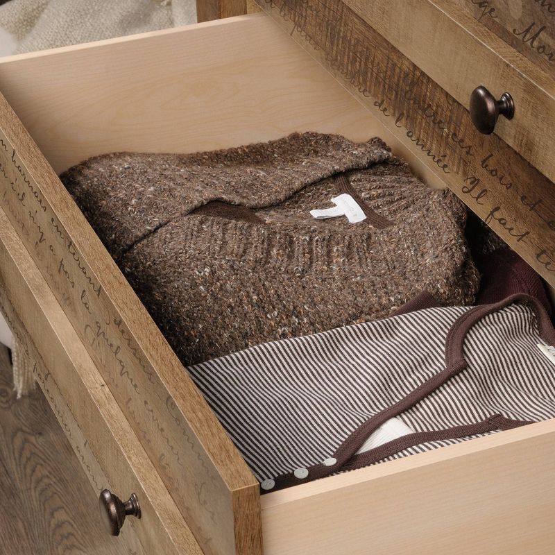 4 Drawer Dakota Pass Chest Craftsman Oak - Sauder