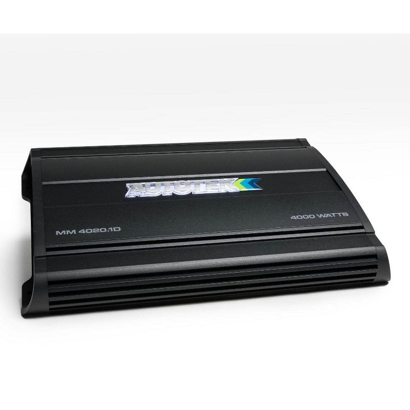 Autotek MM4020.1D Mean Machine 4000W Mono Amplifier 1-Ohm Stable Car Audio Amp
