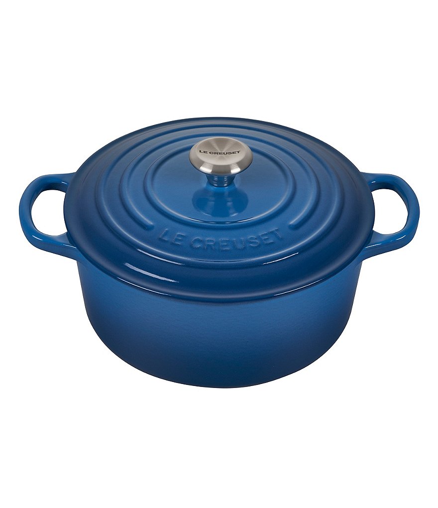 Le Creuset 7.25-qt Round Enameled Cast Iron Dutch Oven with Stainless Steel Knobs