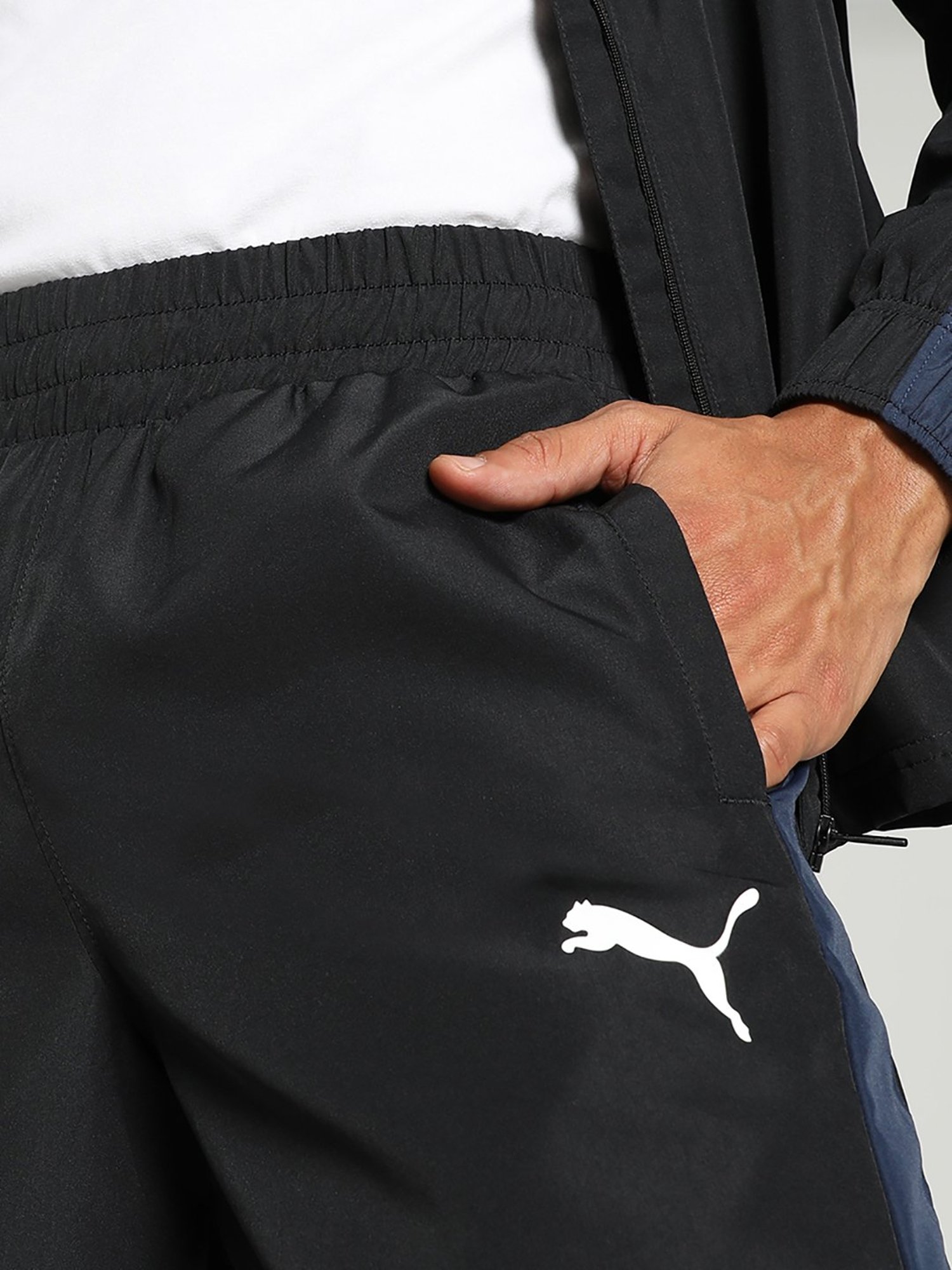 Vimal Jonney Light Mud Cotton Regular Fit Tracksuit