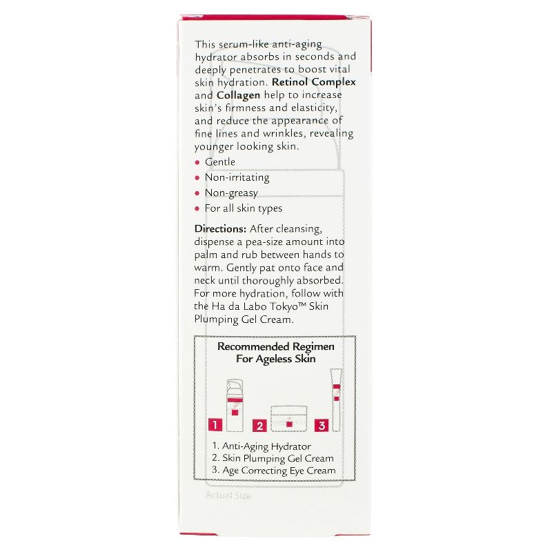 Hada Labo Tokyo Anti-Aging Hydrator - 1.7 fl oz