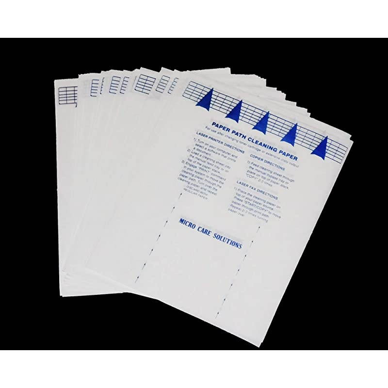 Inkjet Printer Cleaning Sheet 85 x 11 10 Sheets