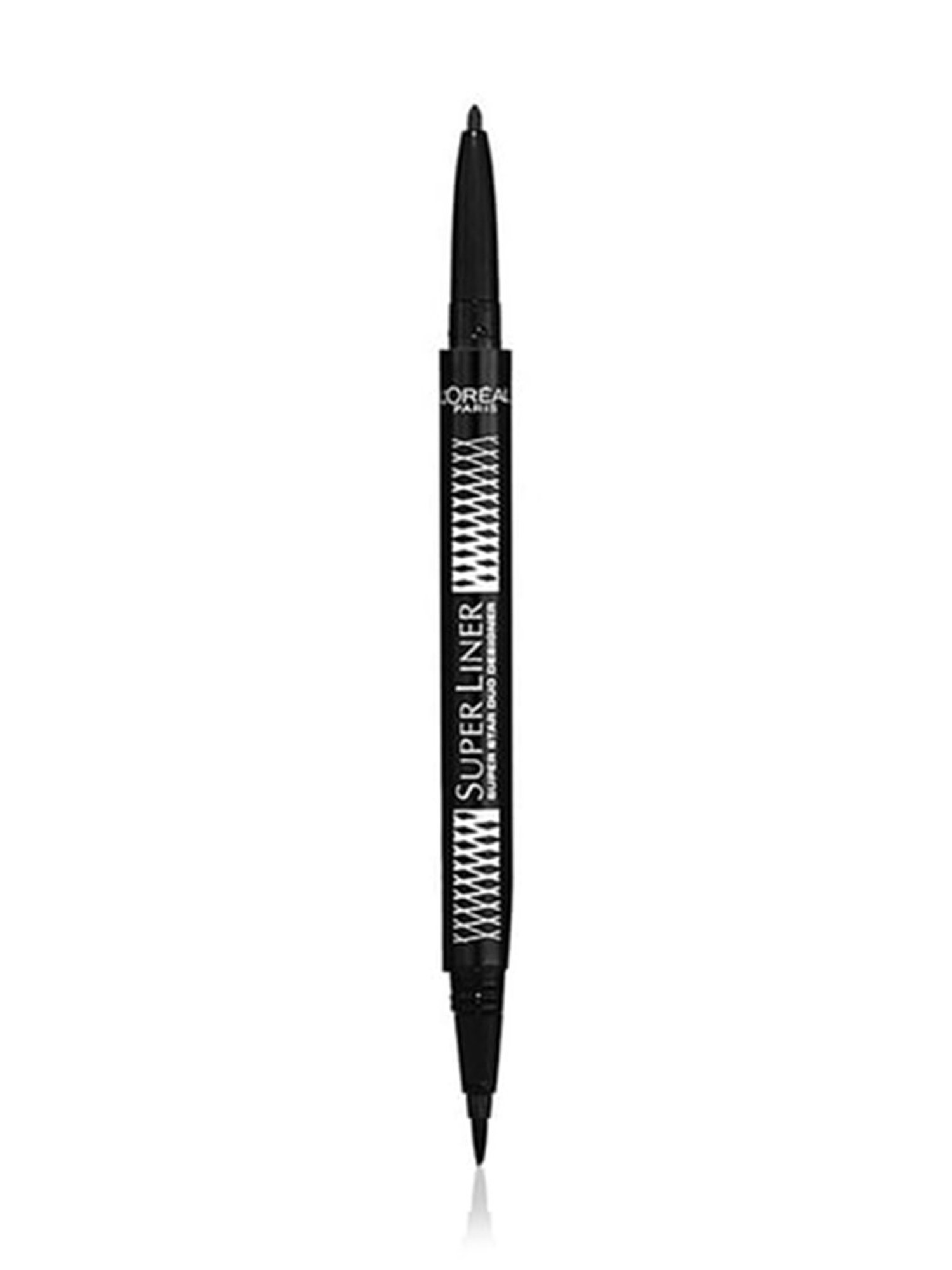 L'Oreal Paris Super Liner Super Star Duo Designer Black Eyeliner Black
