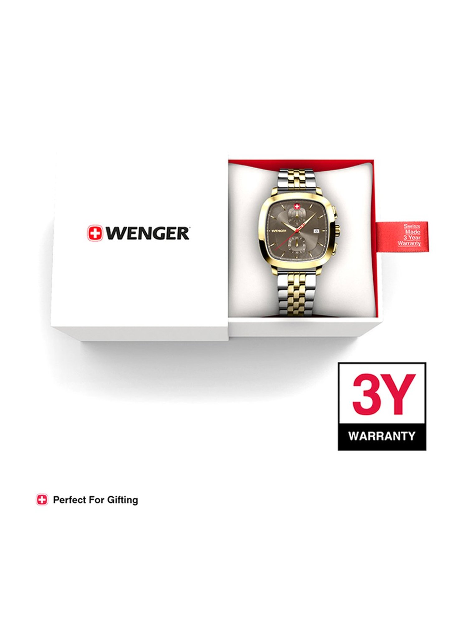 Wenger 01.1933.106 Chronograph Watch for Men