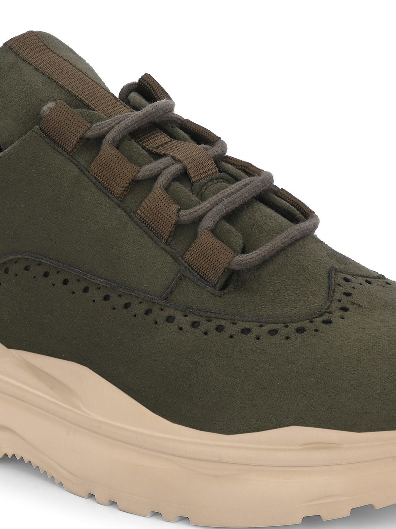 Hoversole Men's Gravity Green Casual Sneakers