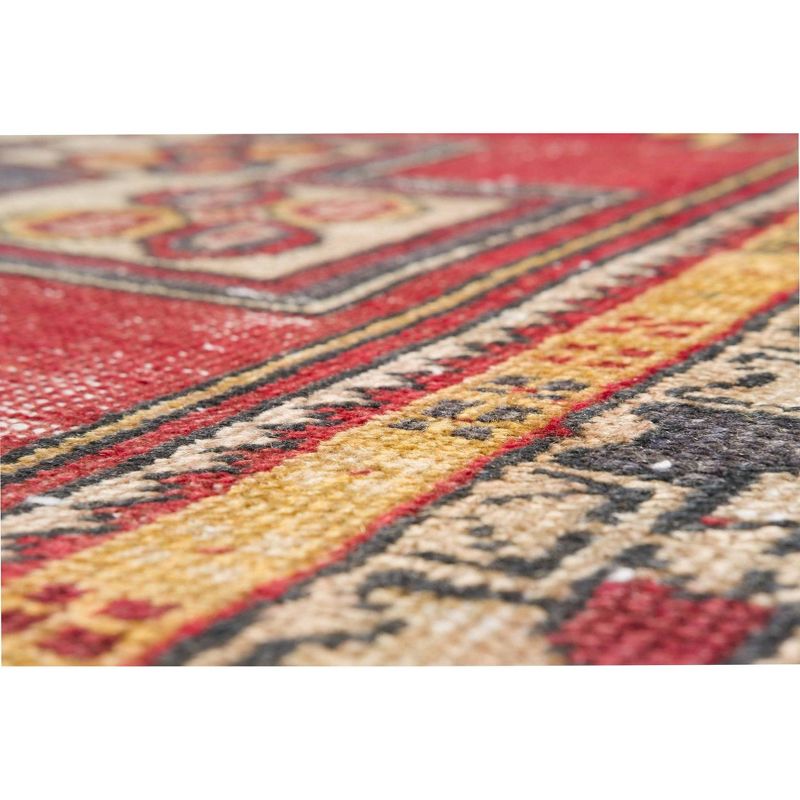 3'11"x8' Vintage One-of-a-Kind Gular Rug - Revival Rugs